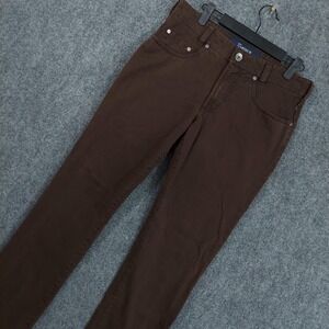 Atelier Gardeur Pants Mens 32x30 Brown Chino Nigel 1 Regular Fit Stretch Denim